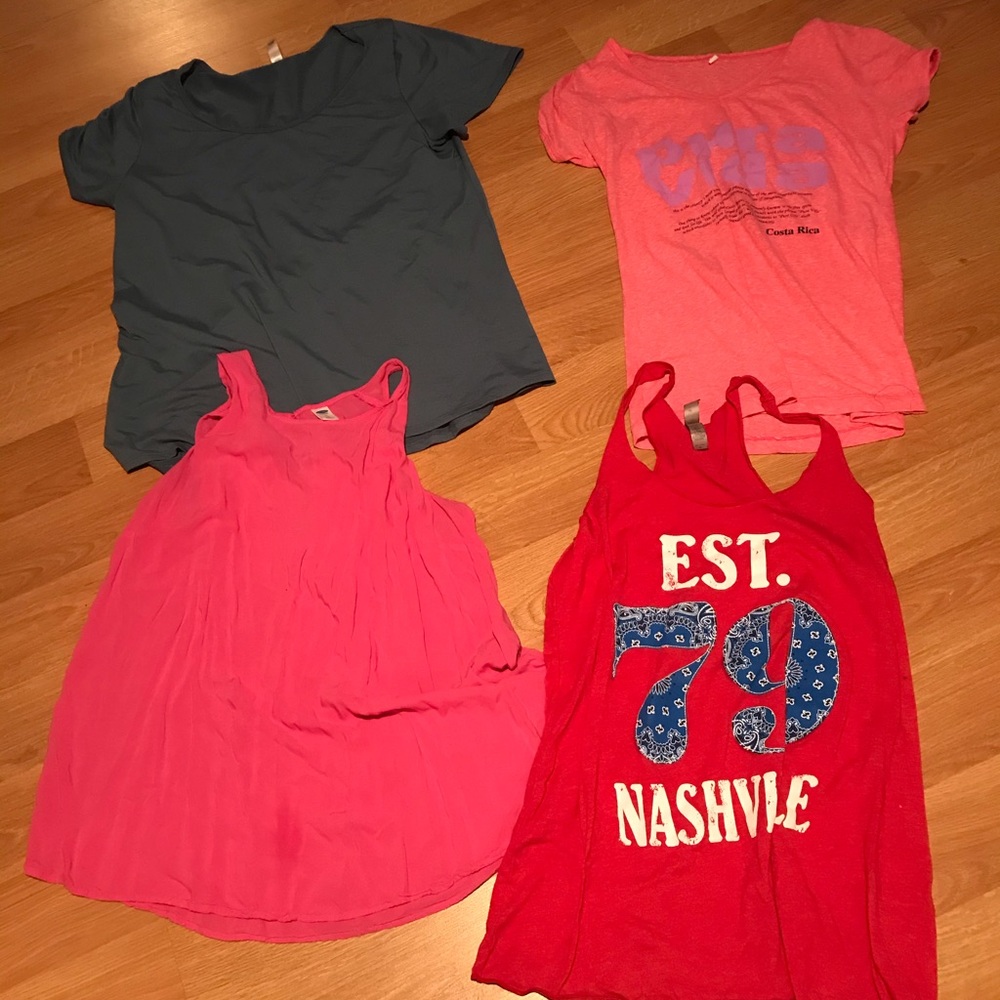 Lot of 4 women’s shirts